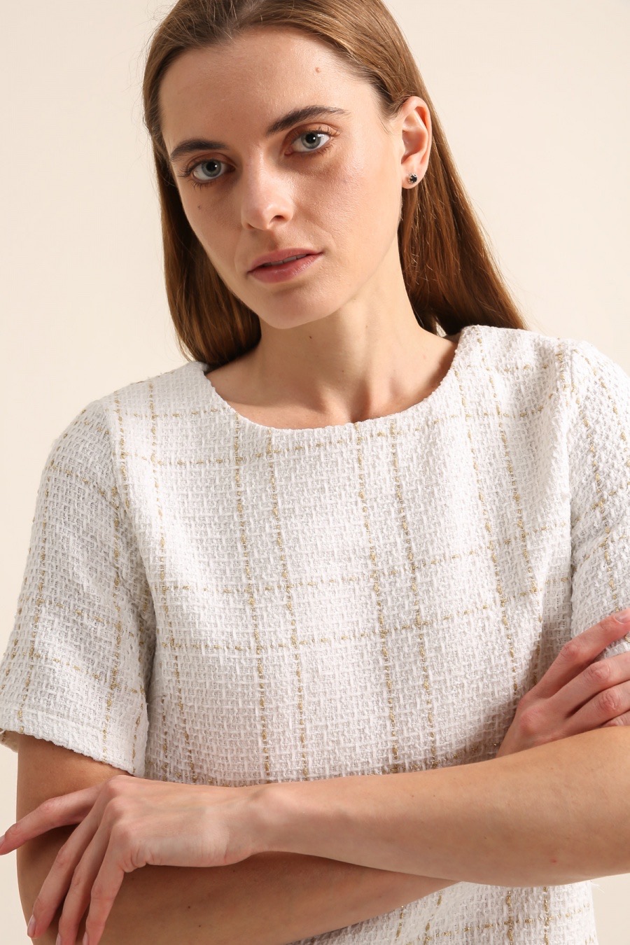 Robe droite manches courtes – Image 4
