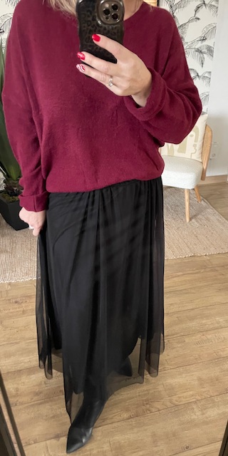 Jupe en tulle noire – Image 3