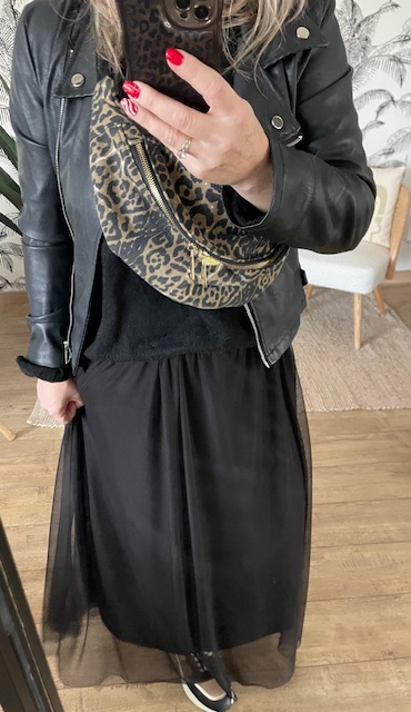 Jupe en tulle noire – Image 2