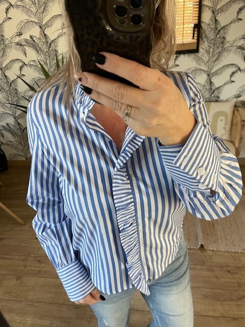 Chemise à rayures bleues (Copie)