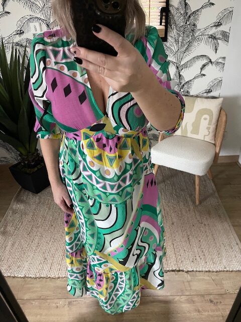 Robe longue imprimée – Image 4