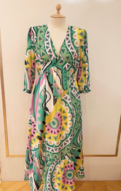 Robe longue imprimée – Image 2