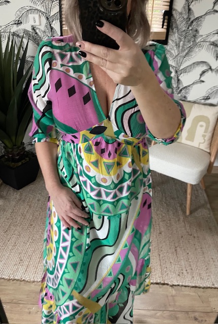 Robe longue imprimée – Image 3