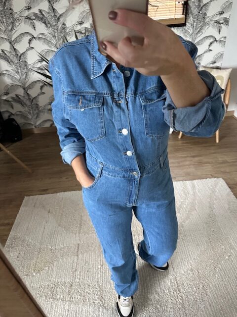 Combinaison en jean femme – Image 3