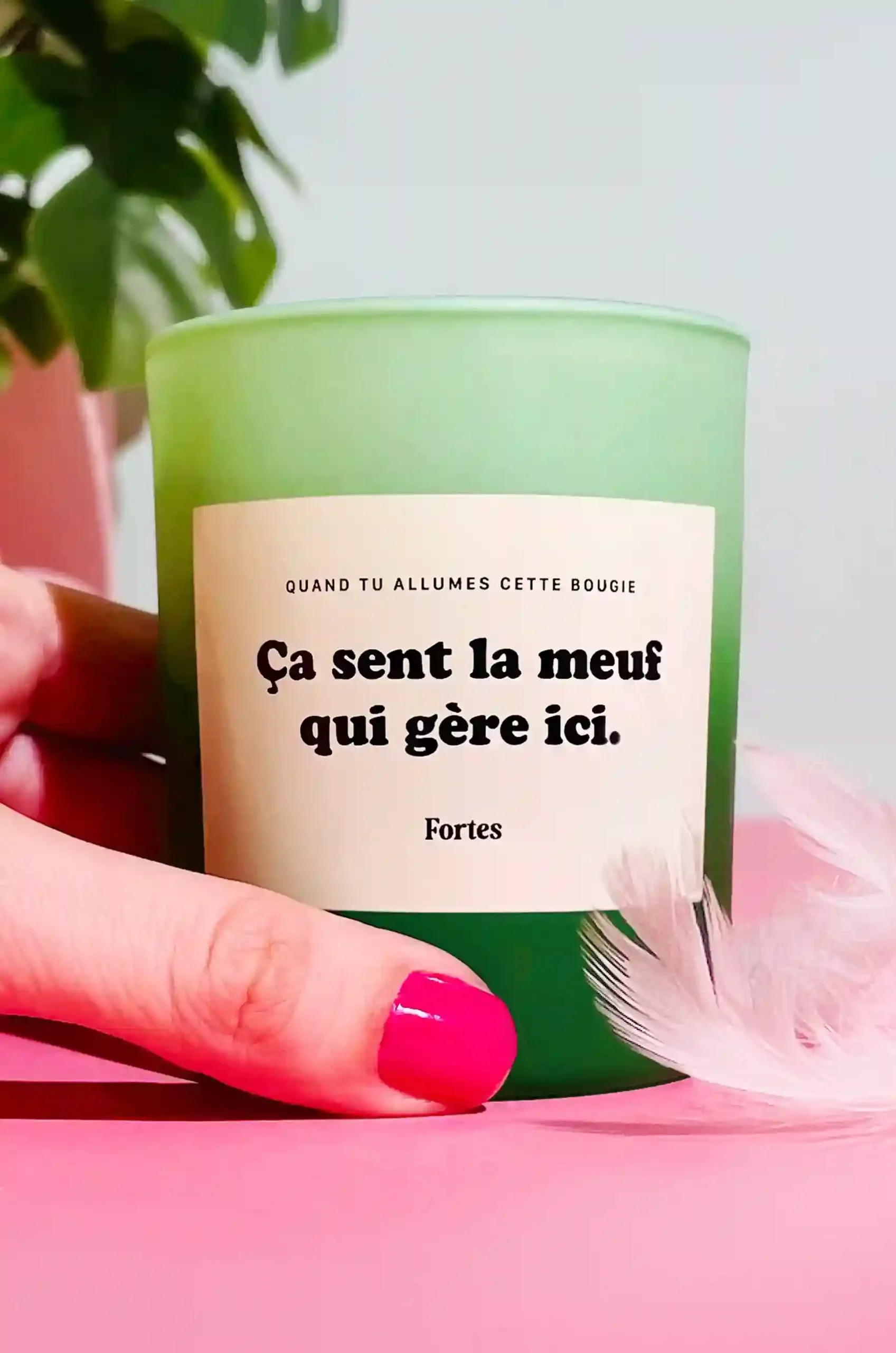 Tu gères meuf - La Bougie Matin Câlin